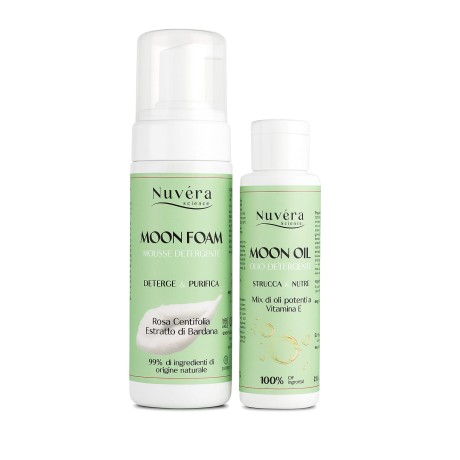 Double Cleansing Moon Foam & Moon Oli 